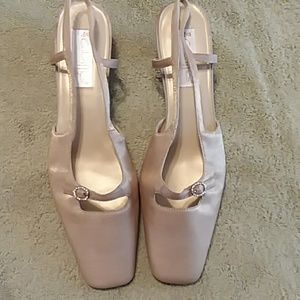 Gold shoes